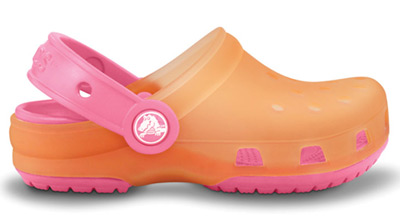 bota Crocs Translucent Clog Kids