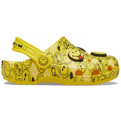 Dámské nazouváky (pantofle)Crocs Classic Smiley Clog Kids